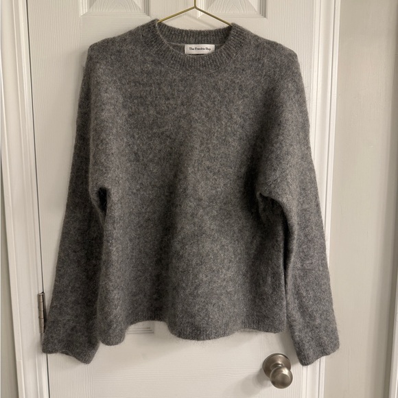 The Frankie Shop Sweaters - The Frankie Shop Vodskov Gray Wool Alpaca Sweater Size M/L